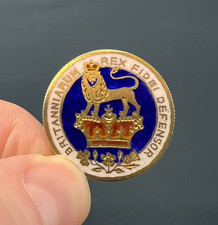 GEORGE IV ENAMELLED AND GILT