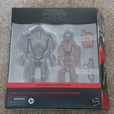 Star Wars Black Series Action Figure 2-Pack - Super Battle Droid & C-3PO
