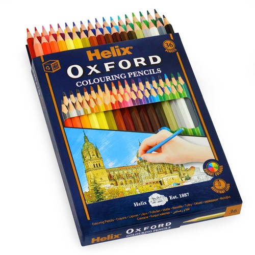 Helix oxford colouring pencils - helix,