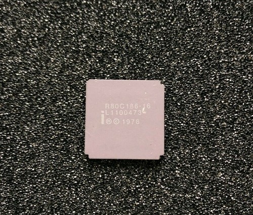 Intel r80c186 vintage - x1, r80c186-16
