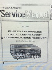 Realistic Dx-300 Communication