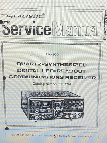 Realistic 300 communication - dx-300,