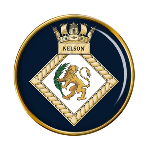 Hms nelson royal navy pin - hms,