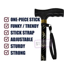 Ladies Brown with Gold Swirls