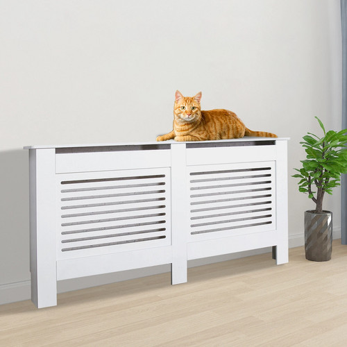 Mondeer white radiator cover - mondeer,