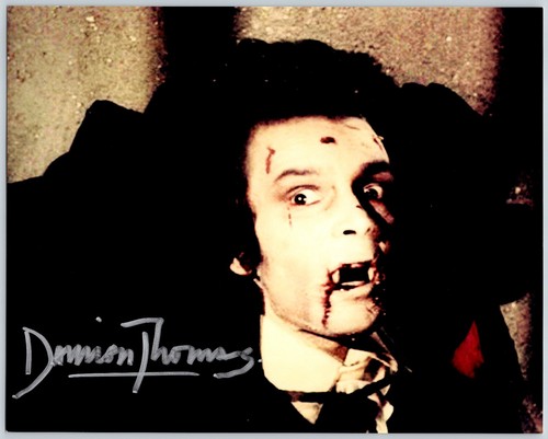 Hammer horror autograph damien - horror,