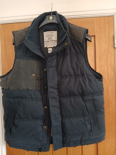 Mens fat face padded gilet - mens,