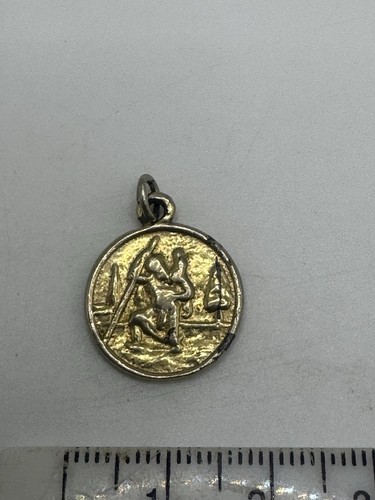 Vintage christopher medal - vintage,