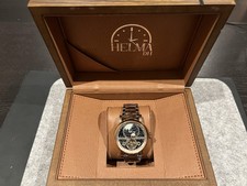 Helma DH Automatic Tourbillon Movement World View Men's Watch No W125 RRP 1.100£