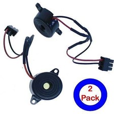 Sounder Piezo Buzzer 3-24V DC 23mm Panel Mounting 3.5KHz Flying lea