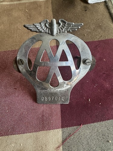 Vintage car badge genuine - vintage,