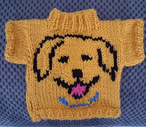 Hand knitted jumper suitable - knitted,