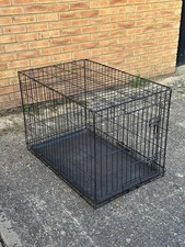 large black collapsible metal