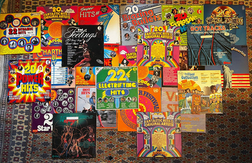 Vintage pop music collection - vintage,