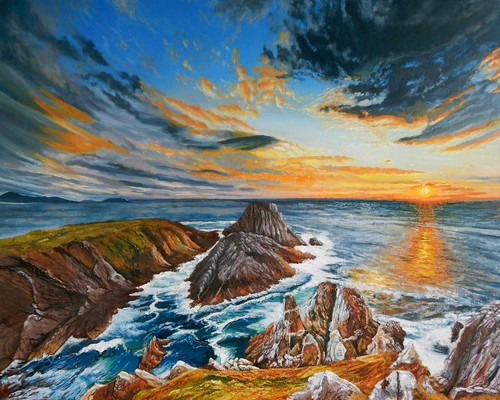 Paintings donegal malin - of,