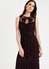 Phase Eight Anoushka Tapework Lace Maxi Dress UK10 £350 Prom Evening Gown