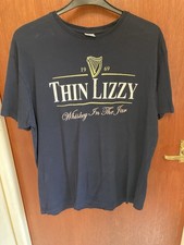 AMAZING T.SHIRT.  THIN LIZZY-WHISKEY IN THE JAR. XL SIZE.