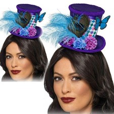 Mad Hatter Mini Top Hat Adults