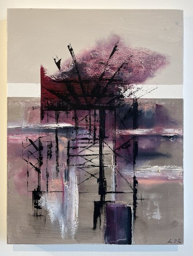 Original oil painting - oil, under