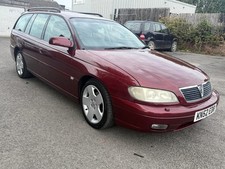 VAUXHALL OMEGA 3.2 MV6 ESTATE RED AUTOMATIC