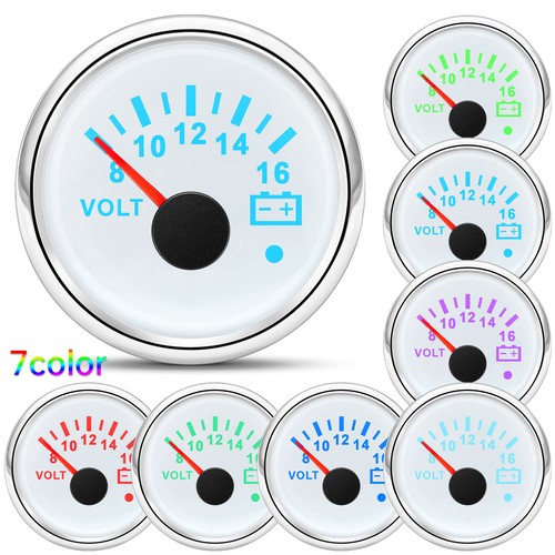 52mm white universal voltage - 52mm,