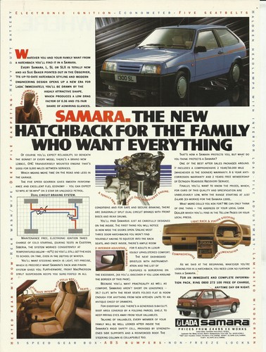 Lada samara 3dr hatchback - lada,