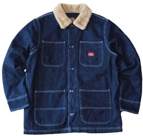 Dickies jean jacket - jean, fur