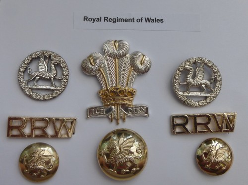 British army cap collar - army,