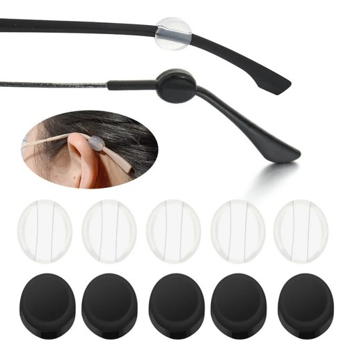 Silicone ear hooks glasses - ear,