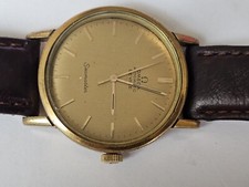 Rare Vintage omega seamaster de ville automatic gold Cap Ref165.008.Cal 711