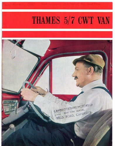 Ford thames 5cwt 7cwt van - thames, &