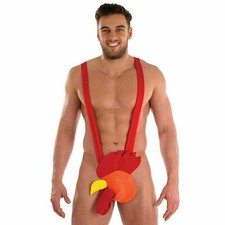 Men`s Cockerel Mankini Costume