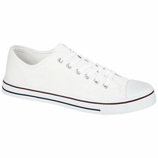 MENS SHOES FLAT PLIMSOLLS GYM