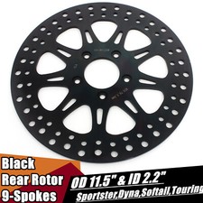 Rear brake disc - brake, for