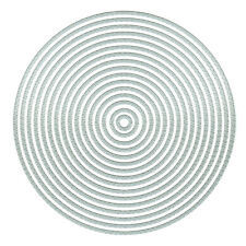 PRESSCUT Nesting Dies PLAIN STITCHED BASICS Squares Rectangles Circles Ovals PCD