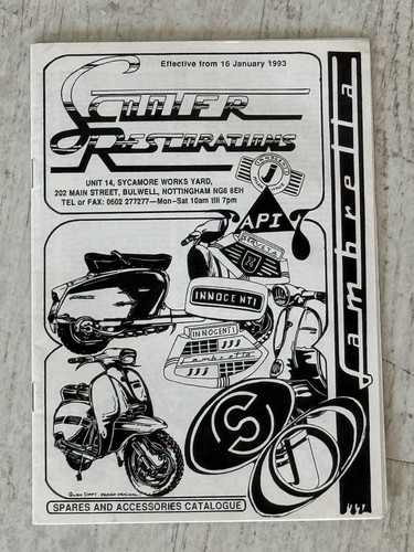 Lambretta scooter restorations - lambretta,