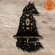 Black Wolf Beautiful Crystal