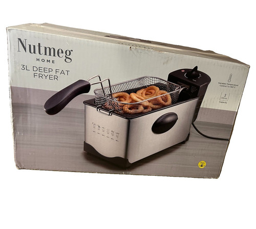 Nutmeg home deep fat fryer - deep,