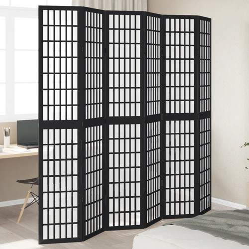 Room divider panel - room, black