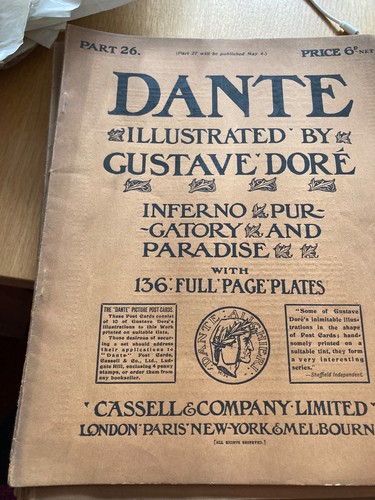 Dante illustrated gustave - dante, by