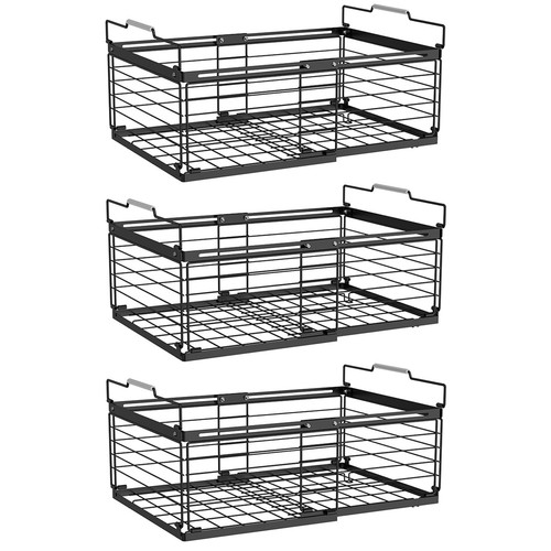 Freezer organizer bins - freezer, 3