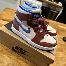 Nike Air Jordan 1 Zoom Air CMFT Team Red Leather Shoes Size 6 Women's CT0979-104