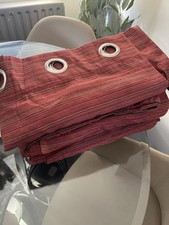B&q  Deep Burgundy Curtains