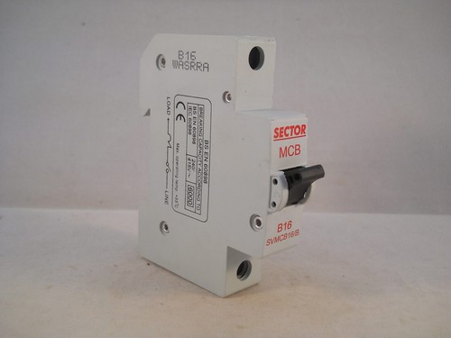 Sector mcb amp type - mcb, b