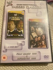 WWE Fully Loaded 1999 & Unforgiven 1999 WWE Tagged Classics Mint Pal 