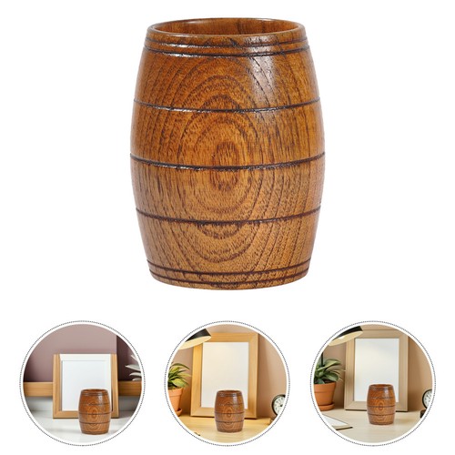 Wooden cup beer - beer, barrel