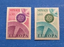 Monaco Stamps, Scott 669-670