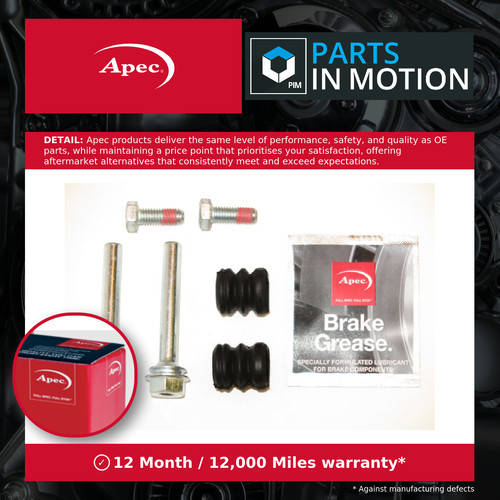 Brake caliper fitting kit - caliper,
