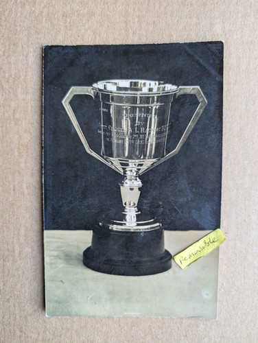 Old photo military trophy cup - military,
