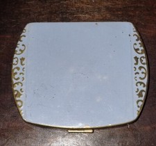 Vintage Pale Blue 1950s Powder